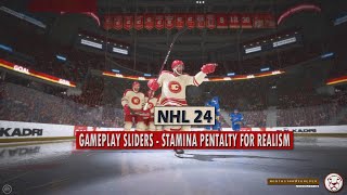 NHL 24 New Sliders Pro Settings  FLAMES vs BLUES Gameplay Highlights  Xbox Series S [upl. by Winthorpe]