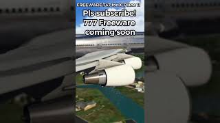 Amazing FREEWARE 747 for XPlane 11 Link in Desc  ULTRA REALISTIC Flight Sim 2021 shorts [upl. by Eremaj]