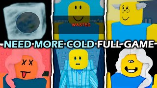 🧊NEED MORE COLD🧊  Full Walkthrough  All 5 Endings  Nightmare Mode  Roblox [upl. by Forester]