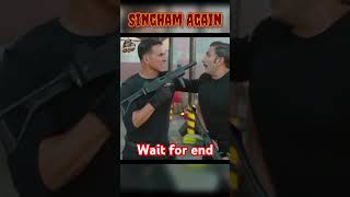 पूजता छत्रपति महाराज को है 🔥singhamagain singham singhamreturns shorts ajaydevgan ytshorts [upl. by Silecara]