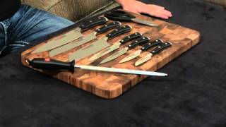 Wusthof Ikon 10 Piece Knife Set — Review and Information [upl. by Bergmans918]