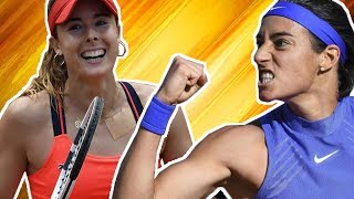 GARCIA VS CORNET 2017 CLASH TENNISTIQUE [upl. by Esile]