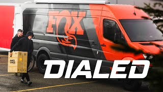 DIALED S5EP44 Unusual pit setup in Snowshoe  FOX [upl. by Jollenta]