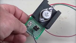 Adjustable LM317 High Powered Current Source [upl. by Anelaj]