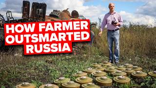 Ukrainian Farmer Finds BIZZARE Way to Get Rid Of Russian Mines [upl. by Aniez]