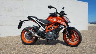 KTM 390 Duke  Start up and Sound [upl. by Segroeg]