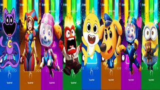 INSIDE OUT 2 VS Sonic VS paw patrol 3 VS Zoonomaly VS Roblox VS Siren Head McQueen Tiles Hop 372 [upl. by Doownyl]