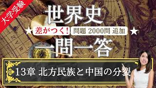 【24年受験世界史】13 内陸・東アジア民族と宋 上級編 一問一答 2000問追加！ [upl. by Ial197]