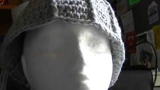 Crochet beanie that is too big  How to rescue it [upl. by Henigman]