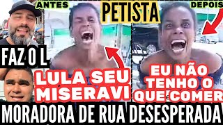 faz o L – MORADORA DE RUA DESESPERADA POR PERDER SEU BOLSA FAMÍLIA React [upl. by Anaitit302]