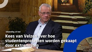 Uitzending 13 mei • Kees van Velzen over hoe studentenprotesten worden gekaapt door extremisten [upl. by Alleras376]