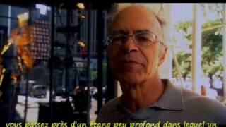 Le philosophe Peter Singer st en français extrait de Examined Life [upl. by Poyssick]