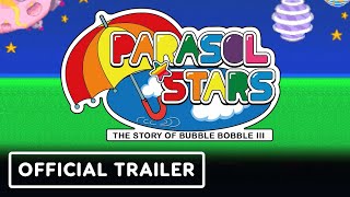 Parasol Stars The Story of Bubble Bobble 3  Official Announcement Trailer [upl. by Byrdie337]