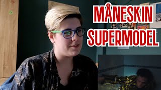 REACTION TO MÅNESKIN  SUPERMODEL OFFICIAL VIDEO [upl. by Emirac]