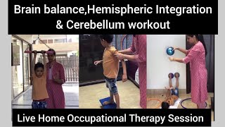 Brain balance hemispheric integration cerebellum workout [upl. by Gainor]