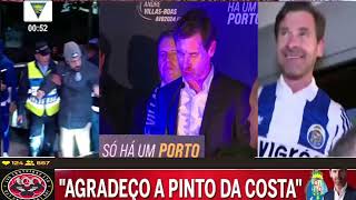 Andre vilas Boas ganha eleicoes PORTO [upl. by Noxin]