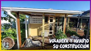 VOLADERA Y AVIARIO CONSTRUCCIÓN🦜 [upl. by Lobiv]