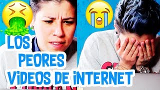 Reacciono a LOS PEORES VIDEOS DE YOUTUBE Alí Izquierdo [upl. by Rebma]