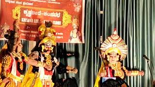 Yakshagana performance quotKrishna Leele amp Kamsa Vadhequot on 23102023 [upl. by Carmelina]