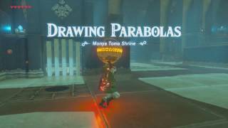 BotW Drawing Parabolas Shrine [upl. by Nacnud986]