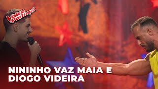 Nininho Vaz Maia e Diogo Videira  quotFoste Emboraquot  Provas Cegas  The Voice Portugal 2024 [upl. by Eremehc]