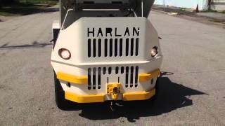 Harlan tow tractor HTAW60 Serial 12267 operating [upl. by Mitchell]