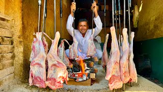 Tando Adam ki Bakra Raan Sajji Recipe  Goat Leg Sajji  TANDO ADAM SAJJI MAKING  Mubashir Saddiqu [upl. by Amandy]