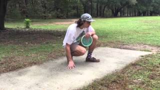 Disc Golf  forehand flick tutorial [upl. by Gabe]