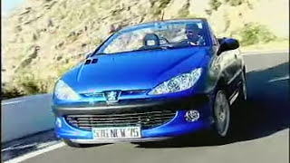 Peugeot 206 CC Test  Essai  Reportage FR 2000 [upl. by Drahsar]