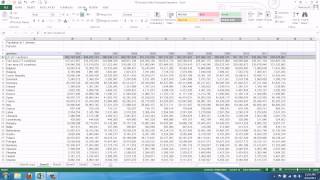 How to Keep the Title Row from Scrolling in Excel 2013 [upl. by Ruhtracm116]