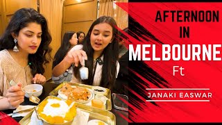 Vlog 9 I Afternoon in Melbourne with Janaki Easwar I Voice Australia singer Janakis Makeup Routine [upl. by Noicpesnoc863]