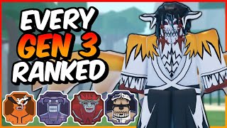 Every Gen 3 Tailed Spirit RANKED From WORST To BEST in Shinobi Life 2 [upl. by Raquela833]