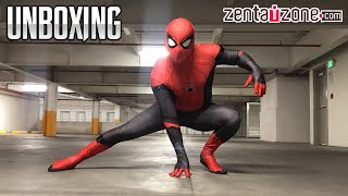 SPIDER MAN FAR FROM HOME REPLICA  UNBOXING SPIDER MAN SUIT  ZentaiZone [upl. by Noyek]