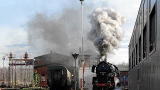 Sächsisches Eisenbahnmuseum  Adventsfahrten 2016 [upl. by Krein856]