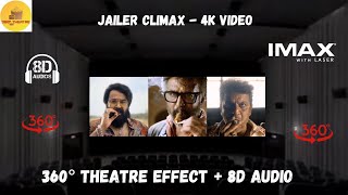 JAILER CLIMAX THEATRE RESPONSEJAILER8DAUDIOjailer rajinikanth mohanlal shivanna imax nelson [upl. by Niels]