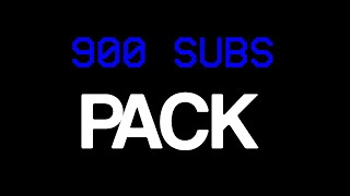 900 subs Stick Nodes pack [upl. by Vassell]