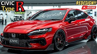 New 2025 Civic Type R Sport  Full Redesign Review FIRST LOOK [upl. by Mad]