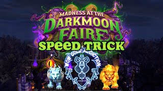 DarkMoon Faire Speed Trick [upl. by Jennee]