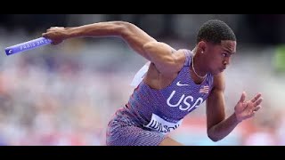 Quincy Wilson Debut and Incredible Comeback to Reach 4x400 Finals  Paris Olympics [upl. by Woodcock]