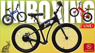 LIVE NEW JackRabbit OG2 Unboxing amp Comparison  Best Small Electric Bike [upl. by Lewellen393]