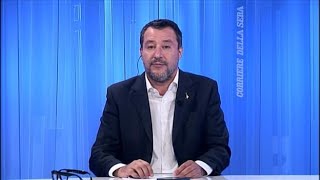 Salvini a von der Leyen «Parole gravi Si deve dimettere o chiedere scusa» [upl. by Retsila]