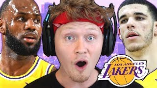 REBUILDING THE LOS ANGELES LAKERS NBA 2K19 [upl. by Lyall]