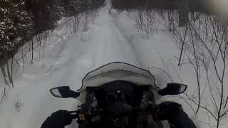 FRESH POWDER  SkiDoo expedition 2012 600 ace Quebec laurentides GOPRO BRPKakouris 2014 [upl. by Ayim]