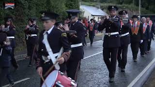 Rathfriland DLOL No 3 Battle of Dollys Brae 175th Anniversary Return Parade 2024 [upl. by Ihn]