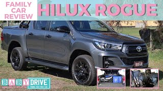 Family car review Toyota HiLux Rogue 2018 4x4 dual cab [upl. by Jak]