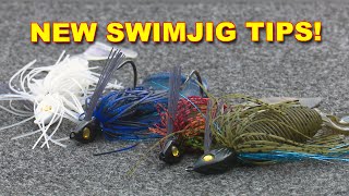 Swim Jig Techniques for Fall Bass Fishing  Bass Fishing [upl. by Atimed]