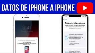 ¿COMO PASAR LOS DATOS DE IPHONE A IPHONE [upl. by Schiffman97]