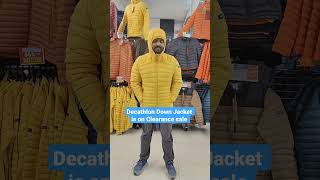 Decathlon Down jacket clearance sale offer trekking [upl. by Aener825]