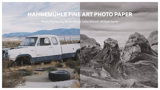 BEST Hahnemühle fine art photo paper [upl. by Hoi]