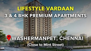 Washermanpet Apartments For Sale Close to Mint Street  Lifestyle Vardaan apartment flats sale [upl. by Saeger463]